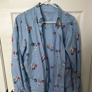 Banana Republic Floral L/S Shirt